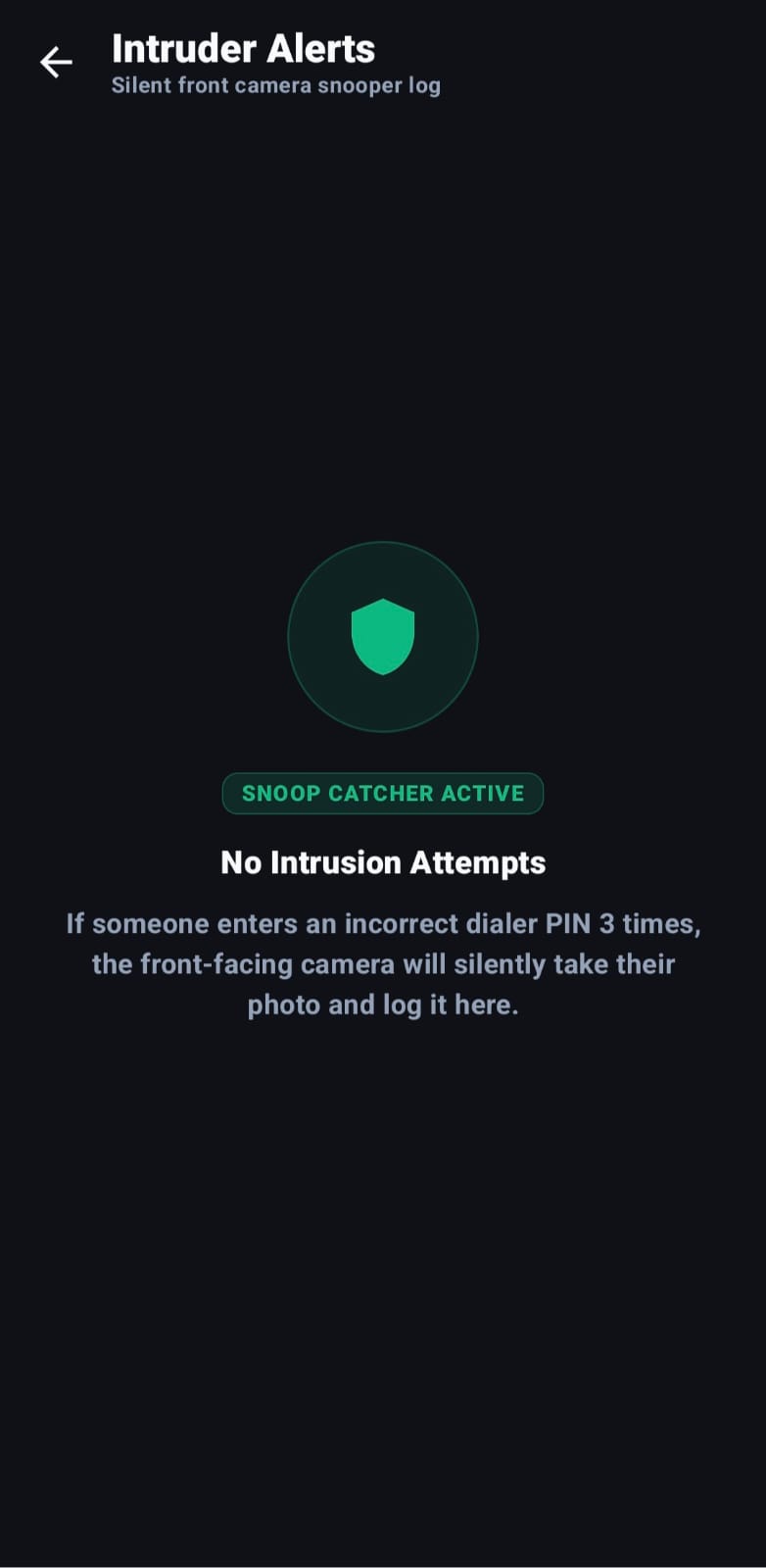 Intruder Alerts